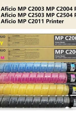 VISION GLOBALE DE L’INFORMATIQUE – Cartouche de toner noir compatible MP C2011 pour Ricoh MP C2011 C2003 Mpc2503