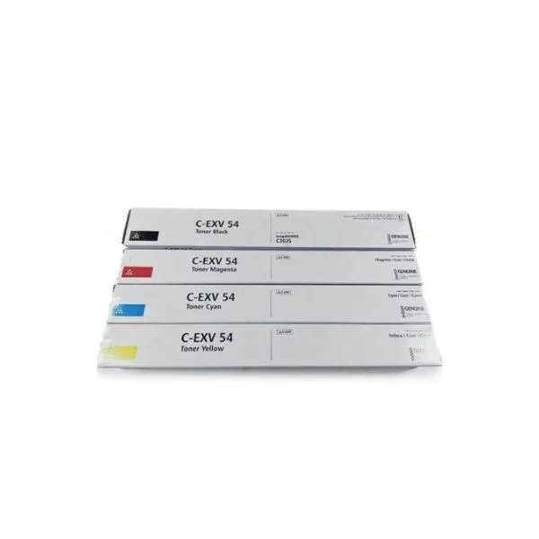 VISION GLOBALE DE L’INFORMATIQUE – Cartouche Toner Canon C-EXV54 Noir-Bleu-Jaune-Rouge