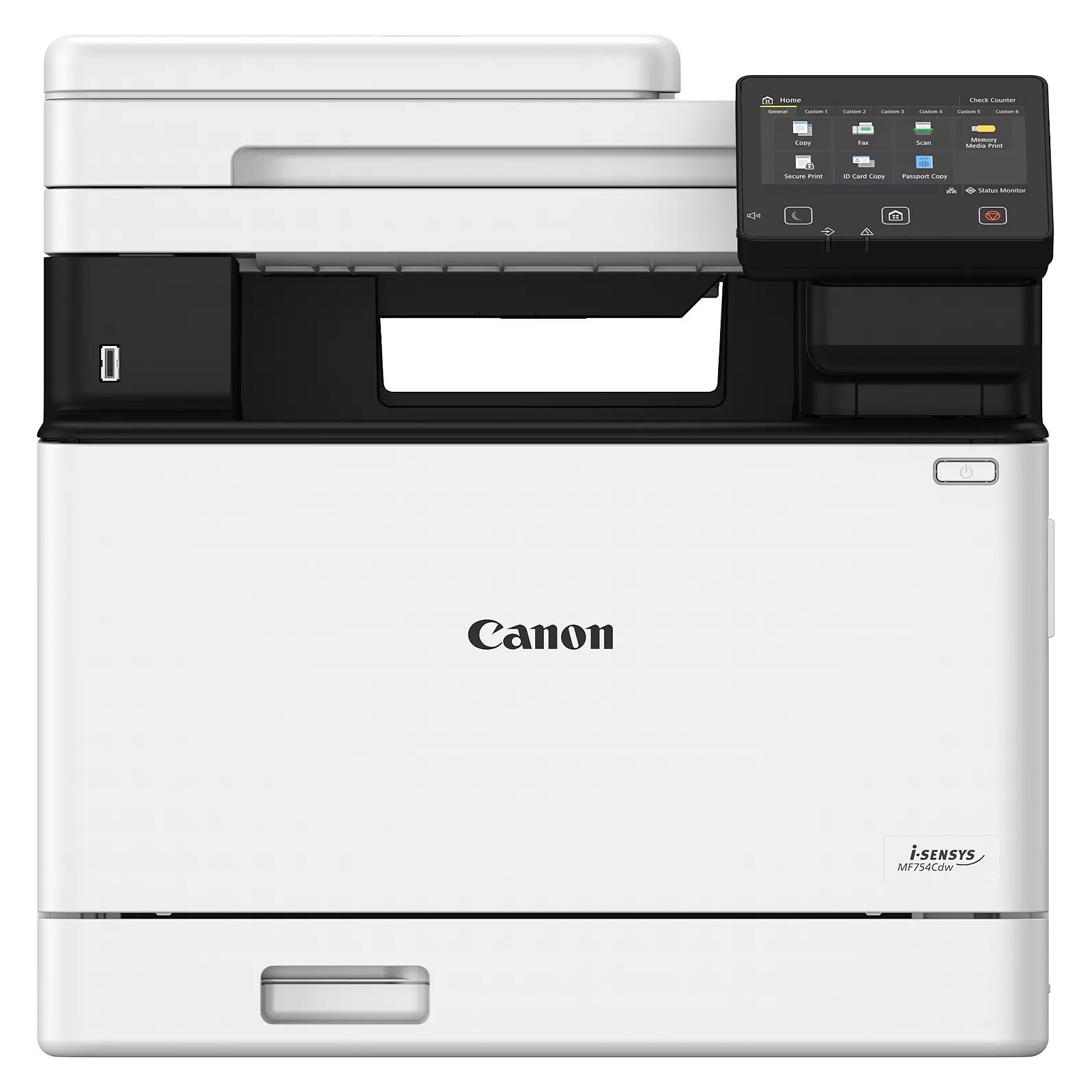 Imprimante multifonction Canon i-SENSYS MF754Cdw laser couleur 4-en-1 A4 (USB 2.0/Wi-Fi/Ethernet)