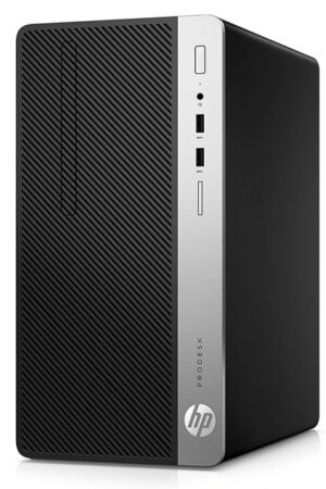 Poursuivez le développement de votre entreprise, avec l’ordinateur HP ProDesk 400 G6. Compact, efficace et évolutif, il répondra à tous vos besoins professionnels au quotidien. Un achat idéal pour les professionnels disposant d’un espace et/ou d’un budget limités. Le PC de bureau HP ProDesk 400 G6  offre d’excellentes performances et un fonctionnement rapide grâce à son processeur à 6 coeurs Intel Core i5-9500 et ses 8 Go de mémoire DDR4.  • Processeur: Intel Core i5-9500 • RAM: 4 GO • Stockage: 1To