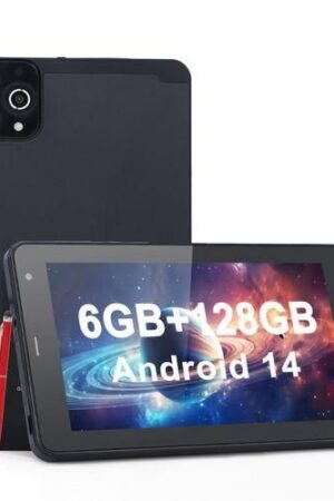 C Idea Tablette CM516 avec 8 Go de RAM 256 Go de ROM Android 14 Sim noir