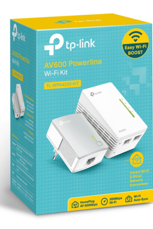 Kit De 2 CPL 600 Mbps Wi-Fi 300 Mbps Avec 2 Ports Ethernet TP-LINK TL-WPA4220 KIT