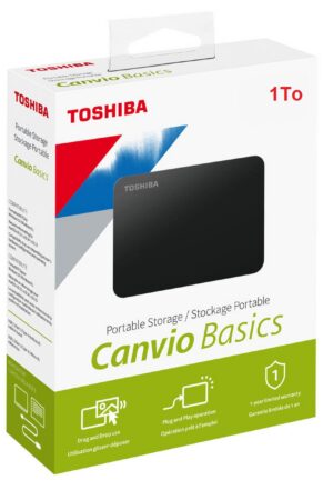 Disque dur externe Toshiba 1To canvio basics