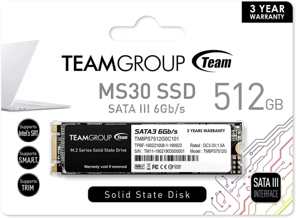Disque dur SSD 512 MS30 M.2 2280 1TB SATA