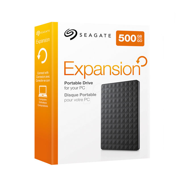 Disque dur externe Seagate 500 Go