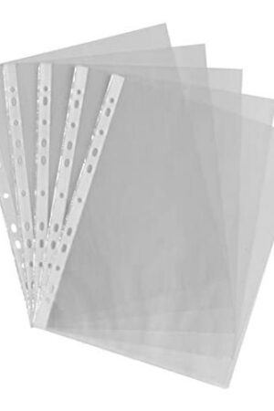 Pochette perforée plastique A4 /classeur de documents – Paquet de 100