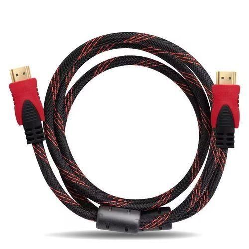 Câble – HDMI – HD – Haute Vitesse / Ethernet – V1.4 4K 3D – 3 M — Noir/Rouge