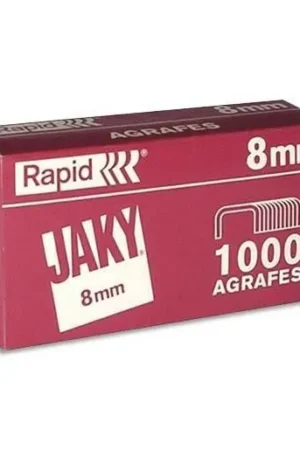 Agrafe rapid jaky 8 cuivrée boîte de 1000