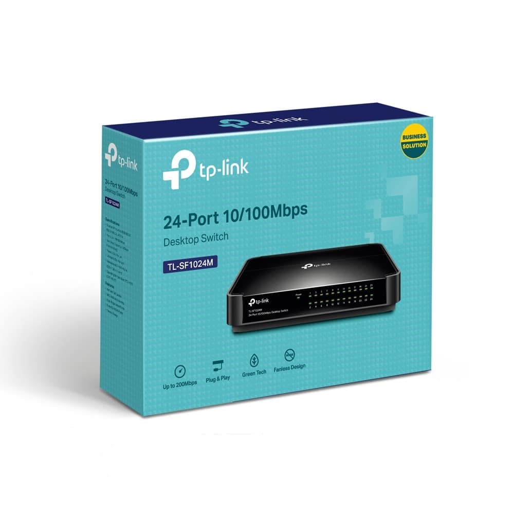 Switch TP-Link TL-SF1024M 24 PORT RJ45 10/100 MBPS