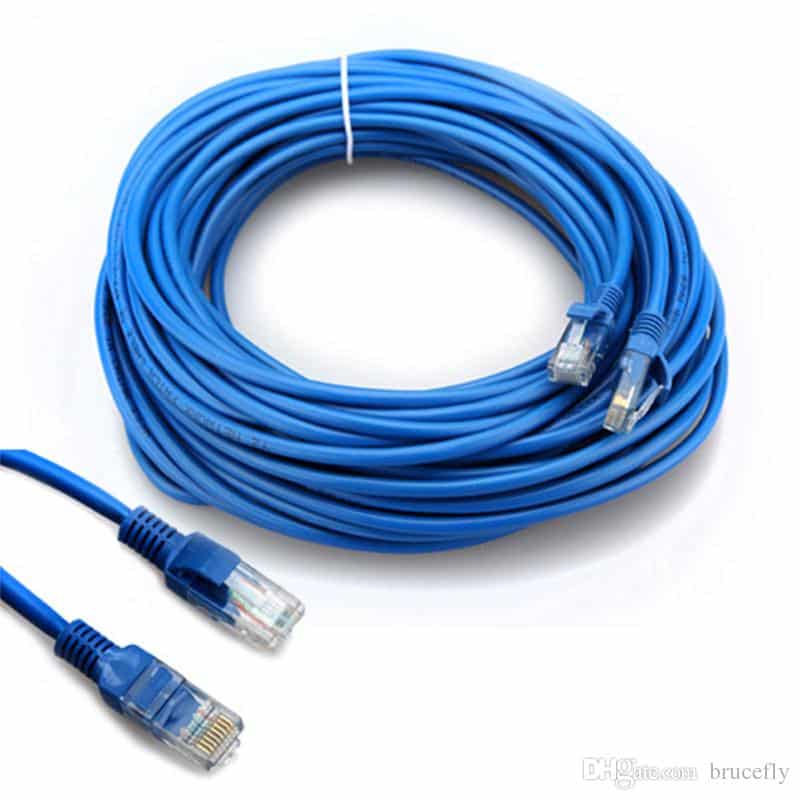 Câble 10 m Cat6 S-FTP RJ45 Ethernet Pour réseau LAN
