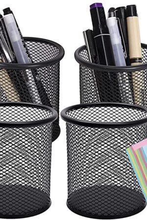 Pot à stylo en maille métallique -25%