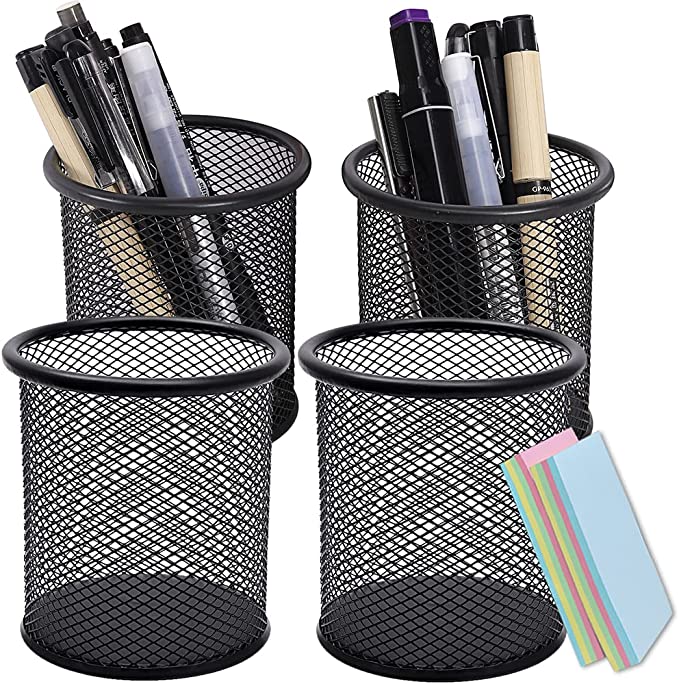 Pot à stylo en maille métallique -25%