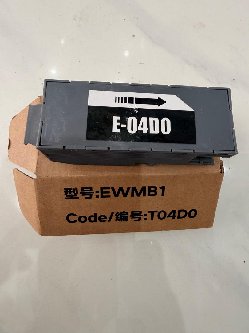 T04D0 Waste Ink Pad – Ink Maintenance Box for Epson C13T04D000 Expression ET-7700 / ET-7750 / L7160 / L7180 / L7188 Printer – Import