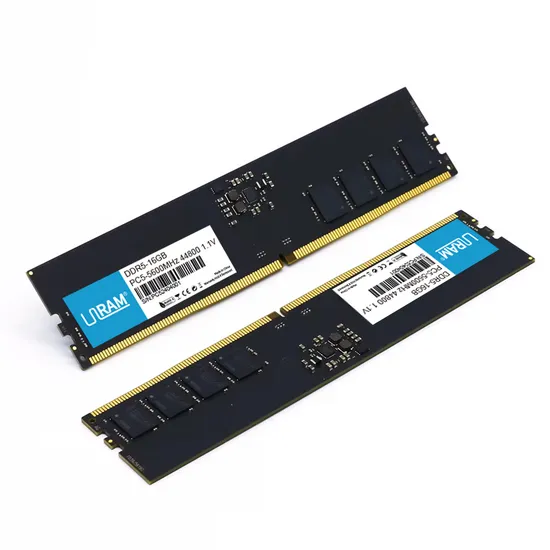 DDR5 Mémoire RAM 8GB 16GB 32GB 4800MHz 5600MHz Mémoire RAM de bureau de jeu