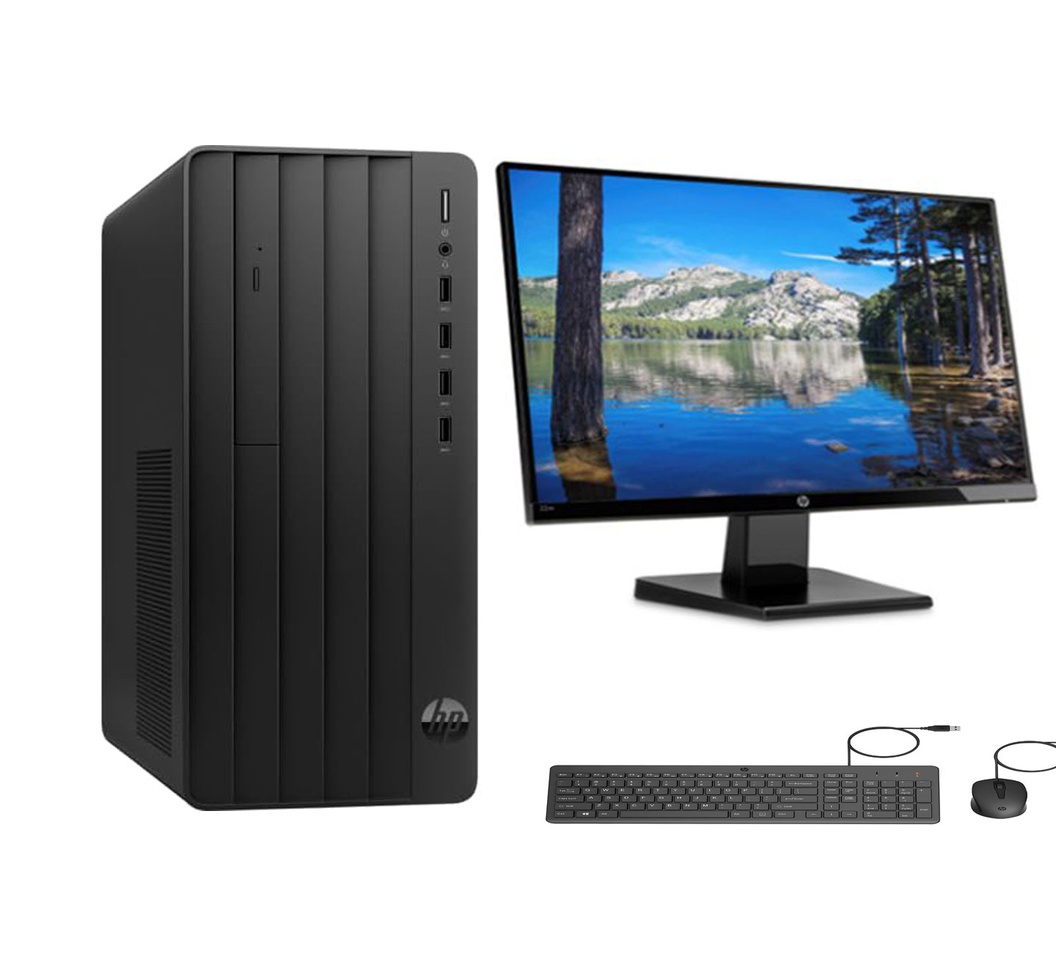 HP 290 G9 Core i7 12e Génération 8Go RAM 512Go SSD moniteur 22 pouces- neuf
