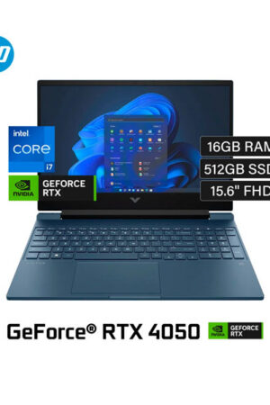 HP Victus 15-fa1163dx – Laptop Gaming i7-12650H / RTX 4050 / 16 Go / 512 Go SSD / 15,6″ FHD 144 Hz