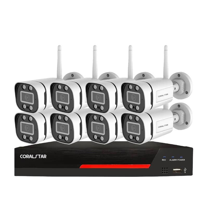 Kit 8 caméra avec wifi 3mp