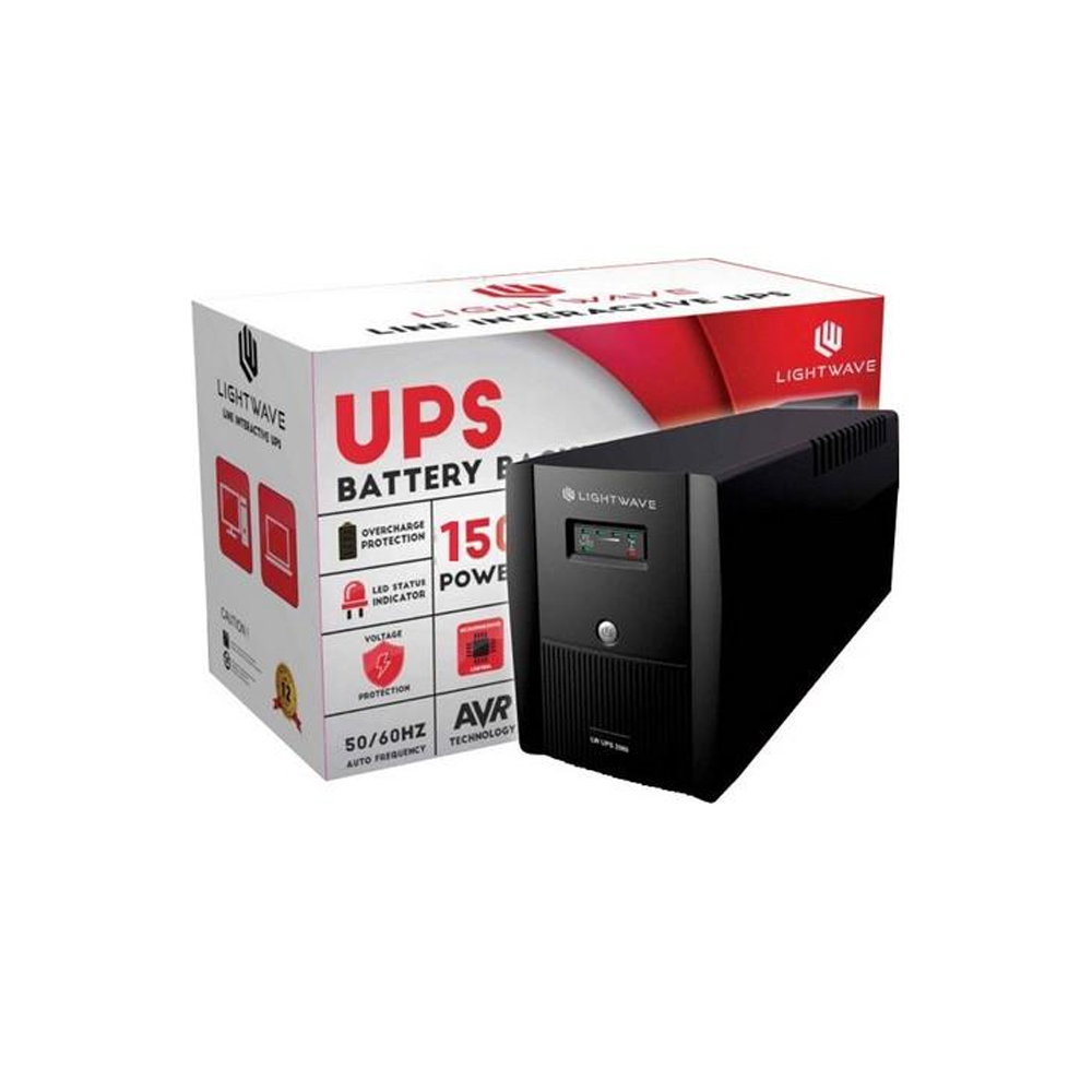 LW UPS 1500 VA – Onduleur robuste avec régulation volt/charge