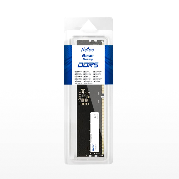 RAM NETAC BASIC DDR5 16GB – Mémoire haute performance pour PC